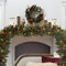 9 FT Christmas Garland with Lights,Battery Operated Lighted Garland,50 Warm White LED Lights